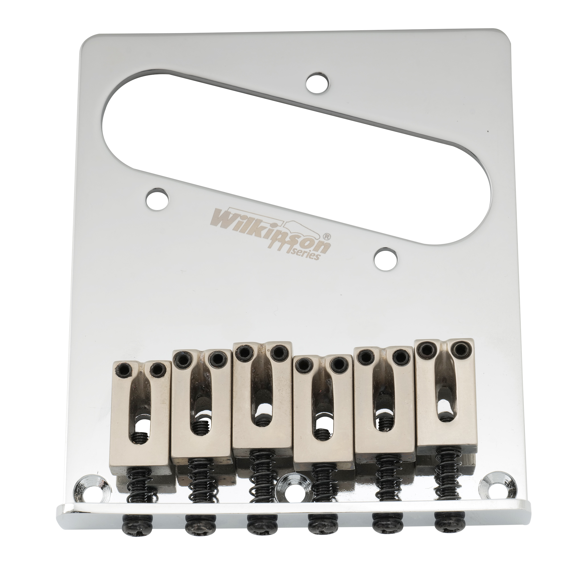 Wilkinson 52 5mm 2 1 16 Modern Bridge 6 Saddles For Telecaster Tele TL wilkinson-52-5mm-2-1-16-modern-bridge-6-saddles-for-telecaster-tele-tl